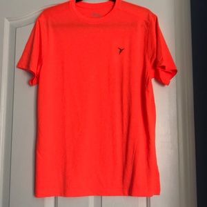 Old Navy Active Orange Exercise Short Sleeve